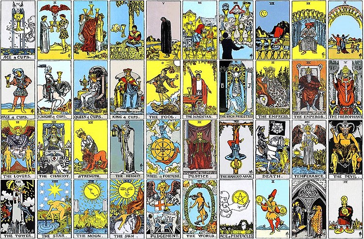 Tarot, de tarotkaarten